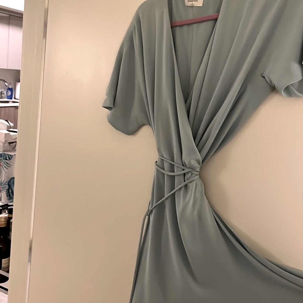 Babaton wrap dress